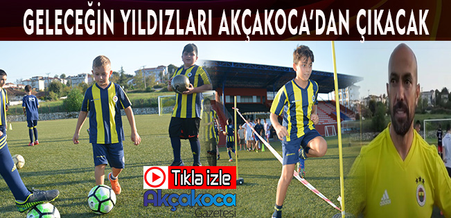 Fenerbahçe Futbol Okulunun Akçakocalı sporcuları çalışmaya başladı