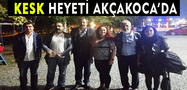 Sendikanın genel merkez yöneticileri Akçakoca’da toplantı gerçekleştirdi