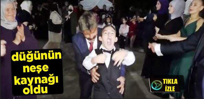 ENGELLİ GENCİN MUTLULUĞU DÜĞÜNE NEŞE KATTI
