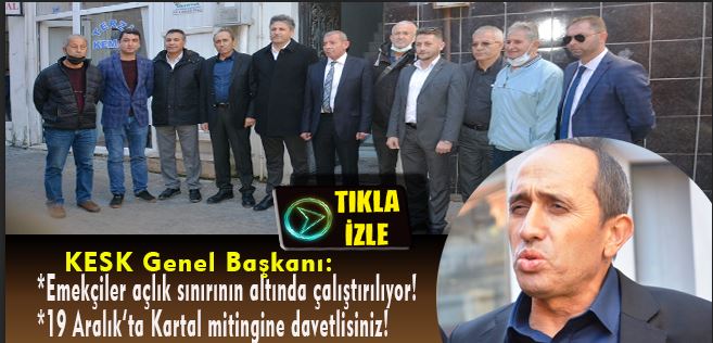KESK Genel Başkanı Mehmet Bozgeyik Akçakoca’dan Hükümete Seslendi