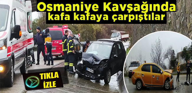 Akçakoca’da kaza: 2 sürücü yaralandı!..
