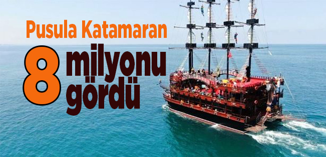 Belediye’nin Gezi Teknesi Pusula Katamaran’a 8 Milyon Lira Teklif Geldi