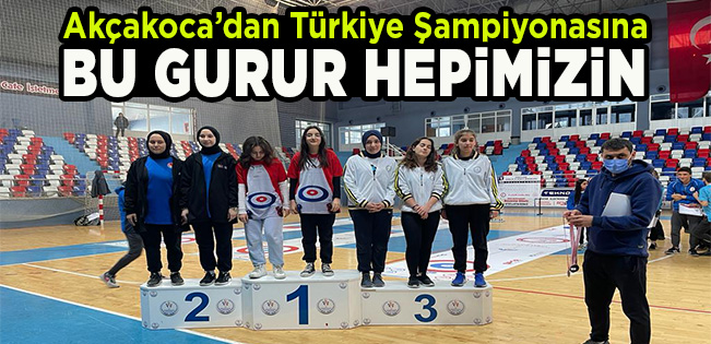Akçakoca’nın Kız Takımı Düzce’yi Temsilen Türkiye Şampiyonasına Çıkıyor