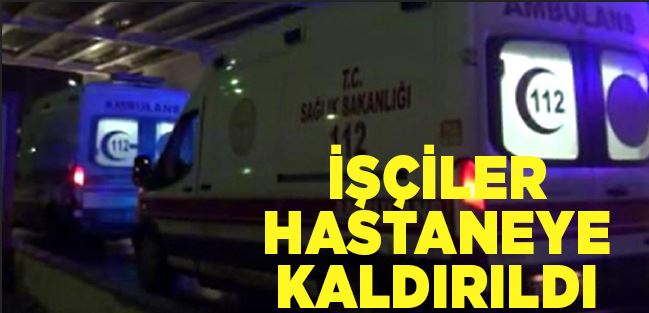FABRİKA İŞÇİLERİ ZEHİRLENDİ…