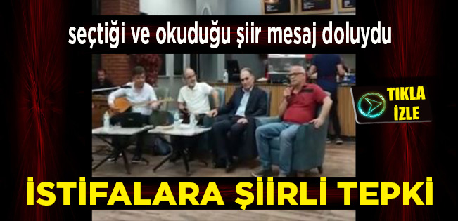 Ak Parti’de neler oluyor… İbrahim Bilgin’den şiirli gönderme