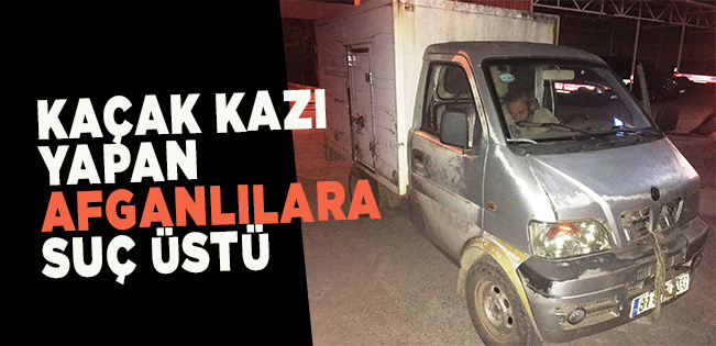 AKÇAKOCA’DA 2 AFGANLIYA KAZI YAPARKEN SUÇ ÜSTÜ