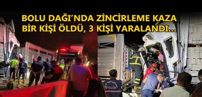 OĞLUNUN KULLANDIĞI TIRDA CAN VERDİ