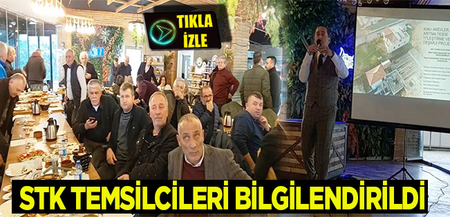 BAŞKAN YANMAZ KREDİ BORÇLANMASIYLA İLGİLİ STK TEMSİLCİLERİNE SUNUM YAPTI
