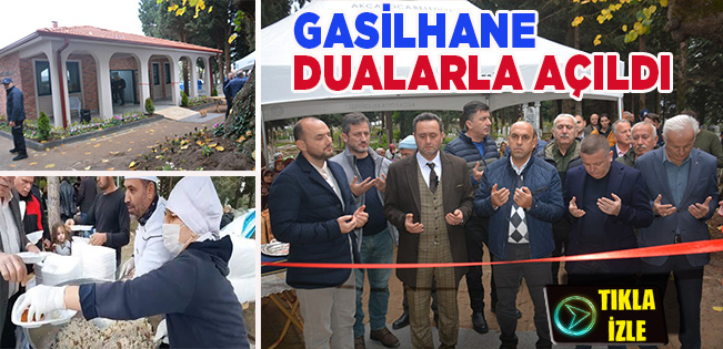 MODERN GASİLHANENİN AÇILIŞI YAPILDI…