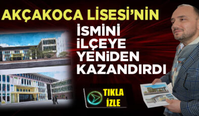 HAYIRSEVER AKÇAKOCALI BURHAN ÖZDEMİR’DEN EĞİTİME BİR DESTEK DAHA