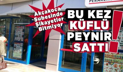 Ünlü Zincir Market Markasının Akçakoca Şubesinde Yeni Bir Skandal Yaşandı