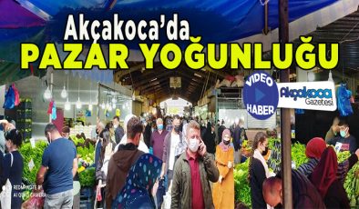 Kısıtlama sonrası Salı Pazarında yoğunluk