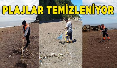 Akçakoca Belediyesinden plaj temizliği… Kumsallar sezona hazır