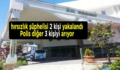 Akçakoca polisinden başarılı operasyon… Ak Resort Otelindeki hırsızlara suç üstü