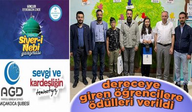 Anadolu Gençlik Siyer-i Nebi Yarışması ödülleri sahiplerine ulaştı