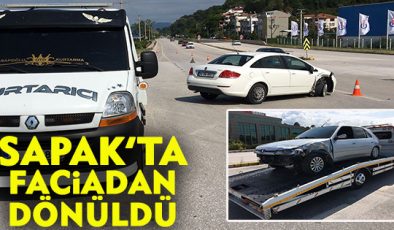 Akçakoca- Zonguldak yolunda ulaşım aksadı