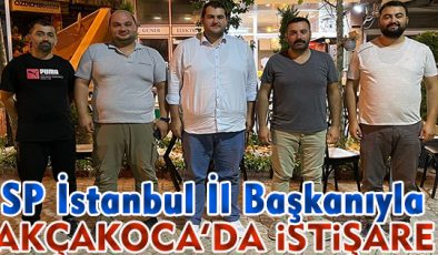 Saadet Partisi İstanbul İl Başkanı Akçakoca’da Sunum Yaptı