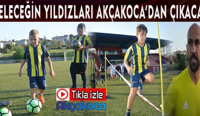 Fenerbahçe Futbol Okulunun Akçakocalı sporcuları çalışmaya başladı