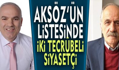 CHP’nin Düzce il yönetimi seçimlerinde tecrübeli iki isim Aksöz’ün listesinde