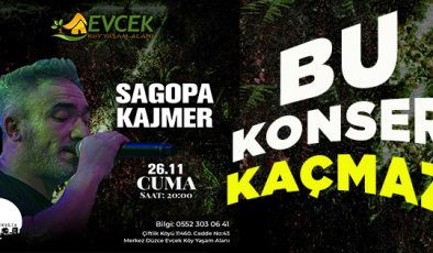 Sagopa Kajmer Konseri Yarın Düzce’de!..