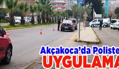 Akçakoca’daki Polis Uygulamasında Cezaları Kesinleşen 3 Firari Şahıs Yakalandı