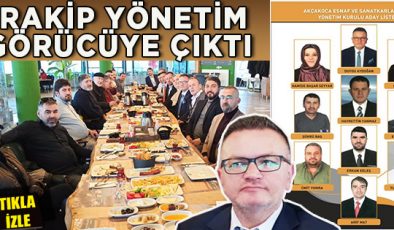 Esnaf Odası Yönetimine Talip Olan Duygu Aydoğan ve Arkadaşlarından Basın Toplantısı