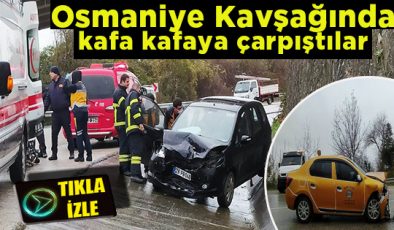 Akçakoca’da kaza: 2 sürücü yaralandı!..