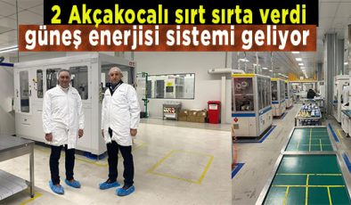 Başkan Yanmaz’dan Güneş Teknolojileri Fabrikasında İnceleme