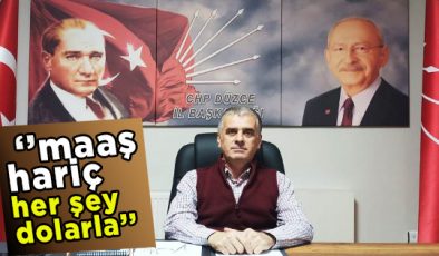 CHP İl Başkanı Cemşit’ten Erken Seçim Çağrısı