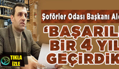 ŞOFÖRLER ODASI YÖNETİMİ KONGRE ÖNCESİNDE BASIN MENSUPLARIYLA BİR ARAYA GELDİ