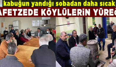 MHP teşkilatları ve milletvekilinden Akçakoca köylerine ziyaret
