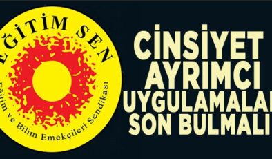 EĞİTİM SEN’DEN BASINA VE KAMUOYUNA…