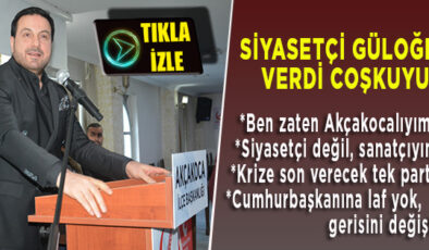Yeniden Refah Partisi’nin Akçakoca Kongresinde Davut Güloğlu Rüzgarı Esti