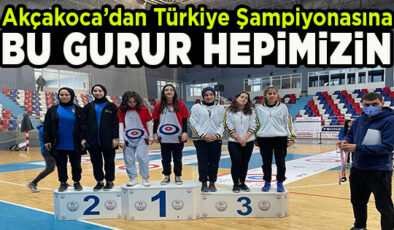 Akçakoca’nın Kız Takımı Düzce’yi Temsilen Türkiye Şampiyonasına Çıkıyor