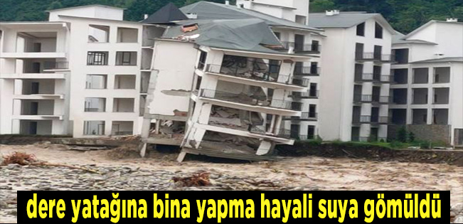 İNŞAAT HALİNDEKİ BİNALAR ÇÖKTÜ