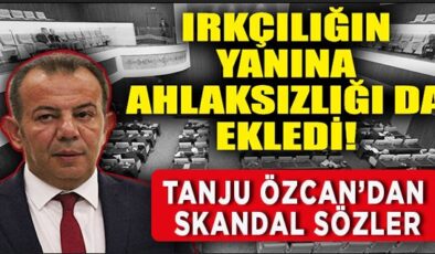 Tanju Özcan’dan skandal sözler: Evli barklı adamım ayıp oluyor!
