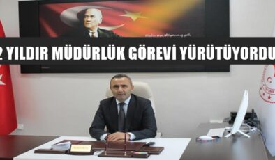 CUMHURBAŞKANI ERDOĞAN NECDET ÇİÇEK’İ GÖREVDEN ALDI