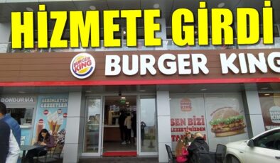 BURGER KİNG AKÇAKOCA’DA HİZMET VERMEYE BAŞLADI