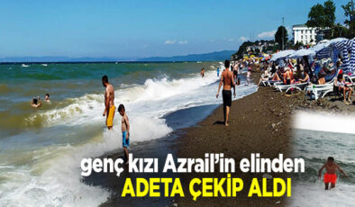 GÜMÜŞ BRÖVELİ CANKURTARAN DENİZDEN ‘HAYAT’ ÇIKARTTI