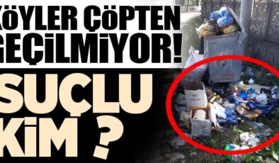 KÖYLERDEKİ ÇÖP SORUNU DAĞLARI AŞTI… SORUMLULAR UYUYOR MU?