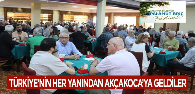 Akçakoca’da geleneksel Palamut Briç Festivali başladı…