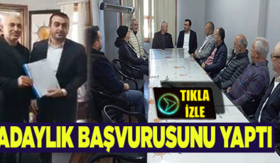 KIZILAYIN ÖRNEK BAŞKANI BELEDİYEYİ YÖNETMEYE TALİP OLDU