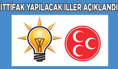 DÜZCE VE İLÇELERİNDE İTTİFAK YOK