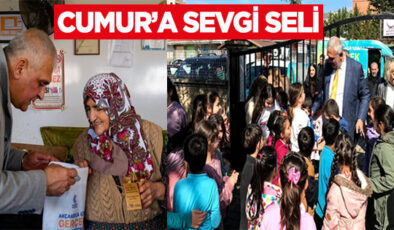 AK PARTİ ADAYI OSMAN CUMUR’A SEVGİ SELİ