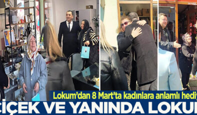 İYİ PARTİ ADAYINDAN 8 MART’TA KADINLARA ‘LOKUM’ GİBİ JEST