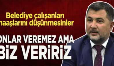 VEKİL ÖZTÜRK: BELEDİYE PERSONELİMİZİN İÇİ RAHAT OLSUN. MAAŞLAR SORUNSUZ ÖDENECEK