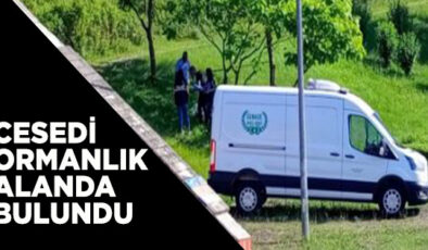 ORMANLIK ALANDA CESEDİ BULUNDU