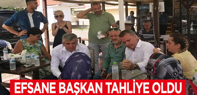 CHP İLÇE BAŞKANI TUĞRUL ABANOZ TAHLİYE OLDU