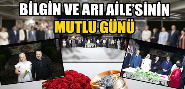 GAZETECİ SAVAŞ ARI VE ÖMÜR BİLGİN DÜNYAEVİNE GİRDİ