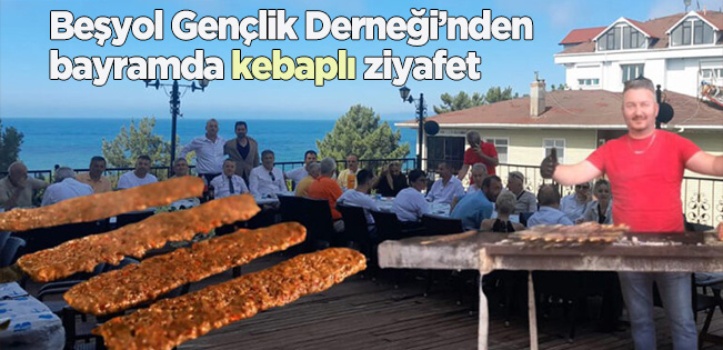 BEŞYOL GENÇLİK DERNEĞİ’NDEN AKÇAKOCA’YA BAYRAM ZİYAFETİ